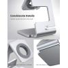 imageLamicall Watch Stand for Apple Watch Magnetic Fast Charger  Desk Charging Stand Holder Dock for Apple iWatch Series SE 10 9 8 7 6 5 4 3 2 1 Series Ultra49mm 46mm 45mm 44mm 42mm 41mm 40mm 38mmSliver