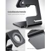 imageLamicall Watch Stand for Apple Watch Magnetic Fast Charger  Desk Charging Stand Holder Dock for Apple iWatch Series SE 10 9 8 7 6 5 4 3 2 1 Series Ultra49mm 46mm 45mm 44mm 42mm 41mm 40mm 38mm1Black