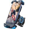 imageLamicall Bike Phone Mount Holder  Motorcycle Phone Mount Adjustable Cell Phone Holder Bicycle Scooter Handlebar Cradle Clip for iPhone 16 Pro MaxPlus iPhone 15 Plus iPhone 14 and 4768quot PhoneBlue