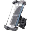 imageLamicall Bike Phone Mount Holder  Motorcycle Phone Mount Adjustable Cell Phone Holder Bicycle Scooter Handlebar Cradle Clip for iPhone 16 Pro MaxPlus iPhone 15 Plus iPhone 14 and 4768quot PhoneTransparent