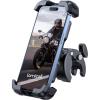 imageLamicall Motorcycle Phone Mount Bike Phone Holder  Metal Lock Upgrade Quick Install Handlebar Clip for Bicycle Scooter Cell Phone Clamp for iPhone 16 15 14 Pro Max Galaxy 4768quot PhonesBlack