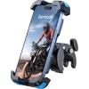 imageLamicall Motorcycle Phone Mount Bike Phone Holder  Metal Lock Upgrade Quick Install Handlebar Clip for Bicycle Scooter Cell Phone Clamp for iPhone 16 15 14 Pro Max Galaxy 4768quot PhonesBlue