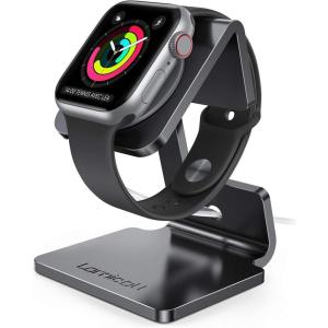 imageLamicall Watch Stand for Apple Watch Magnetic Fast Charger  Desk Charging Stand Holder Dock for Apple iWatch Series SE 10 9 8 7 6 5 4 3 2 1 Series Ultra49mm 46mm 45mm 44mm 42mm 41mm 40mm 38mm1Black