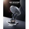 imageLamicall 15W Wireless Car Mount Charger  3in1 Upgraded Intelligent Chip 360 Wireless Car Phone Holder Charger Vent Dashboard Magnetic Car Charger for iPhone 16 Pro Max SilverNEW Upgraded  Silver