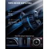 imageLamicall 15W Wireless Car Mount Charger  3in1 Upgraded Intelligent Chip 360 Wireless Car Phone Holder Charger Vent Dashboard Magnetic Car Charger for iPhone 16 Pro Max SilverBlack