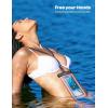 imageLamicall 2PCS Waterproof Phone Pouch Floating  Soft 3D Seamless Design IPX8 Water Proof Cell Phone Case for Beach Protector for iPhone 47quot Devices Dry Bag Beach Essentials for Cruise TravelBlack  Pink