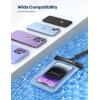 imageLamicall 2PCS Waterproof Phone Pouch Floating  Soft 3D Seamless Design IPX8 Water Proof Cell Phone Case for Beach Protector for iPhone 47quot Devices Dry Bag Beach Essentials for Cruise TravelTransparent7