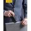 imageLamicall Airplane Phone Holder Mount  2024 Wider Clamp Travel Essentials with Screw Adjustment Tool  Plane Phone Holder Stand for Flying Desk Home Long Flight Must Haves Accessories for Women MenBlack