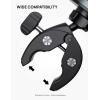 imageLamicall All Lock Scooter Motorcycle Bike Ebike Phone Mount Need Work with All Lock Airbag Case Not Included for iPhone or All Lock Universal Phone Snap Adaptor Not Included