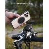 imageLamicall All Lock Scooter Motorcycle Bike Ebike Phone Mount Need Work with All Lock Airbag Case Not Included for iPhone or All Lock Universal Phone Snap Adaptor Not Included