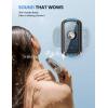 imageLamicall Shower Phone Holder Waterproof  Clear Sound with Speaker Hole ampamp 480 Rotation Shower Case Locking Clasp IPX6 Waterproof Wall Mount for iPhone 16 Pro Max S25 Ultra 47quot Big PhonesClassic Black