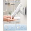 imageLamicall Shower Phone Holder Waterproof  Clear Sound with Speaker Hole ampamp 480 Rotation Shower Case Locking Clasp IPX6 Waterproof Wall Mount for iPhone 16 Pro Max S25 Ultra 47quot Big PhonesSnow White