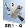 imageLamicall for MagSafe Car Mount Charger  2025 Ultra Magnet 15W Wireless Car Phone Holder Charger  HandsFree Magnetic Phone Holders for Your Car Vent for iPhone 16 15 14 13 Pro Max Mag Safe CaseNEW Upgraded  Silver