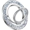 imageLamicall Magnetic Phone Ring for MagSafe Grip  2025 Super Magnet Stylish Twinkle Ring Holder Stand with Upgrade Gear Hinge Mag Safe Accessory for iPhone 16 15 14 13 Pro Max Plus Glitter SilverPretty Silver