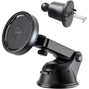 imageLamicall All Lock Car Wndshield Dashboard Air Vent Phone Mount Need Work with All Lock Airbag Case Not Included for iPhone or All Lock Universal Phone Snap Adaptor Not Included