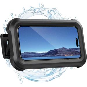 imageLamicall Shower Phone Holder  480 Rotatable Retractable Adjustable Case Bathroom Wall Mount Stand Waterproof Case for 47quot Phones Black
