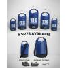 imageLamicall Dry Bag Waterproof Backpack  Zippered Pocket 10L20L Roll Top Waterproof Bag with Water proof Phone Case Floatable Drybag for Swimming Boating Kayaking Camping BeachNavy Blue
