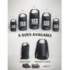 imageLamicall Dry Bag Waterproof Backpack  Zippered Pocket 10L20L Roll Top Waterproof Bag with Water proof Phone Case Floatable Drybag for Swimming Boating Kayaking Camping BeachBlack