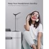 imageLamicall Headphone Stand Desktop Headset Holder  Desk Earphone Stand for All Headsets Such as Airpods Max HyperX Gaming Headphones BeatsSennheiser Music Headphones  BlackBlack