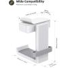 imageLamicall Headphone Stand Headset Hanger  360 Degree Rotation Earphone Hook Holder Mount Table Headphone Stand with Cable Organizer Gaming Headset Clamp for HyperX Razer Sony Sennheiser  BlackWhite