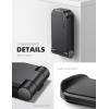 imageLamicall Headphone Stand Sticky Headset Hanger  Adhesive Headphone Holder Hook Mount Headset Stand Holder Clip Under Desk Earphone Clamp for Airpods Max HyperX Sennheiser BlackBlack  One Pack