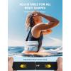 imageLamicall Waterproof Fanny Pack  2Pack Easy Handling Dry Bags Waterproof Pouch with Elastic Waist Strap for Swimming Beach Kayaking Cruise Ship Essentials 87 for iPhone 16 15 14 13 Pro MaxClear