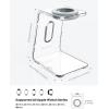 imageAcrylic Watch Stand for Apple Watch Charger  Lamicall Desk Watch Charging Dock Transparent Clear iWatch Charger Holder Nightstand Fit for All Apple Watch Series SE Ultra 10987654321