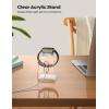 imageAcrylic Watch Stand for Apple Watch Charger  Lamicall Desk Watch Charging Dock Transparent Clear iWatch Charger Holder Nightstand Fit for All Apple Watch Series SE Ultra 10987654321