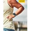 imageLamicall Aluminum Rugged Case Armor Designed for Apple Watch Case Series 8SE276SE54 45mm44mm Bumper Metal Watch Case Protective Armor Cover No Screen Protector Black