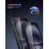 imageLamicall Glass Screen Protector for iPhone 14 Plus 13 Pro Max  Professional 9H Tempered Glass MilitaryGrade Shatterproof  HD Clear AntiScratch Fingerprint Easy Apply Frame 67 2 Pack16 Plus67