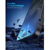 imageLamicall Glass Screen Protector for iPhone 14 Plus 13 Pro Max  Professional 9H Tempered Glass MilitaryGrade Shatterproof  HD Clear AntiScratch Fingerprint Easy Apply Frame 67 2 Pack16 61