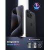 imageLamicall Glass Screen Protector for iPhone 14 Plus 13 Pro Max  Professional 9H Tempered Glass MilitaryGrade Shatterproof  HD Clear AntiScratch Fingerprint Easy Apply Frame 67 2 Pack16 Pro 63