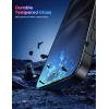 imageLamicall Glass Screen Protector for iPhone 14 Plus 13 Pro Max  Professional 9H Tempered Glass MilitaryGrade Shatterproof  HD Clear AntiScratch Fingerprint Easy Apply Frame 67 2 Pack16 Plus67