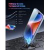 imageLamicall Glass Screen Protector for iPhone 14 Plus 13 Pro Max  Professional 9H Tempered Glass MilitaryGrade Shatterproof  HD Clear AntiScratch Fingerprint Easy Apply Frame 67 2 Pack14 Plus 67