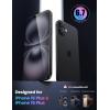 imageLamicall Glass Screen Protector for iPhone 14 Plus 13 Pro Max  Professional 9H Tempered Glass MilitaryGrade Shatterproof  HD Clear AntiScratch Fingerprint Easy Apply Frame 67 2 Pack16 Plus67