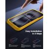 imageLamicall Glass Screen Protector for iPhone 14 Plus 13 Pro Max  Professional 9H Tempered Glass MilitaryGrade Shatterproof  HD Clear AntiScratch Fingerprint Easy Apply Frame 67 2 Pack16 Plus67