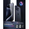 imageLamicall Glass Screen Protector for iPhone 14 Plus 13 Pro Max  Professional 9H Tempered Glass MilitaryGrade Shatterproof  HD Clear AntiScratch Fingerprint Easy Apply Frame 67 2 Pack15 Pro Max67