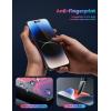 imageLamicall Glass Screen Protector for iPhone 14 Plus 13 Pro Max  Professional 9H Tempered Glass MilitaryGrade Shatterproof  HD Clear AntiScratch Fingerprint Easy Apply Frame 67 2 Pack15 Pro 61