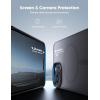 imageLamicall Magnetic Case for iPhone 14 Pro  Magnet Case Compatible for Magsafe AntiSlip Edge MILGrade Airbag Shockproof Translucent Hard Slim Protective Apple iPhone 14 Pro Cover BlackBlack