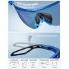 imageLamicall Polarized Sports Sunglasses for Men Women 24g UV400 Protection Sun Glasses for Cycling Running Baseball FishingBlue Frameblue Lens