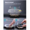 imageLamicall Screen Protector for Apple Watch Ultra 2Ultra 49mm  2Pack Tempered Glass ampamp 1Pack Titanium Alloy Bumper Frame Keep Original Cover Sensitive Touch for iWatch Ultra 202420232022Titanium
