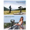 imageLamicall Tripod for iPhone  3 in 1 Flexible Phone Tripod with Wireless Remote  iPhone Tripod Stand for Video Recording Vlogging Selfie Compatible with iPhone Samsung Go Pro Digital CameraBlack