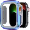 imageLamicall Aluminum Rugged Case Armor Designed for Apple Watch Case Series 8SE276SE54 45mm44mm Bumper Metal Watch Case Protective Armor Cover No Screen Protector Colour