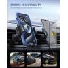 imageLamicall 2025 Wider Clamp ampamp Metal Hook Car Phone Holder Vent Thick Cases Friendly Phone Holders for Your Car Mount Automobile Hands Free Cradle Air Vent for iPhone 16 15 14 13 Pro Max SmartphoneNEW Upgraded  Dark grey
