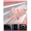 imageLamicall 2025 Wider Clamp ampamp Metal Hook Car Phone Holder Vent Thick Cases Friendly Phone Holders for Your Car Mount Automobile Hands Free Cradle Air Vent for iPhone 16 15 14 13 Pro Max SmartphoneNEW Upgraded  Pink