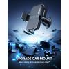 imageLamicall 2025 Wider Clamp ampamp Metal Hook Car Phone Holder Vent Thick Cases Friendly Phone Holders for Your Car Mount Automobile Hands Free Cradle Air Vent for iPhone 16 15 14 13 Pro Max SmartphoneBlack
