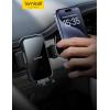 imageLamicall 2025 Wider Clamp ampamp Metal Hook Car Phone Holder Vent Thick Cases Friendly Phone Holders for Your Car Mount Automobile Hands Free Cradle Air Vent for iPhone 16 15 14 13 Pro Max SmartphoneNEW Upgraded  Lucite black