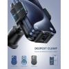 imageLamicall 2025 Wider Clamp ampamp Metal Hook Car Phone Holder Vent Thick Cases Friendly Phone Holders for Your Car Mount Automobile Hands Free Cradle Air Vent for iPhone 16 15 14 13 Pro Max SmartphoneBlack