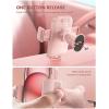 imageLamicall 2025 Wider Clamp ampamp Metal Hook Car Phone Holder Vent Thick Cases Friendly Phone Holders for Your Car Mount Automobile Hands Free Cradle Air Vent for iPhone 16 15 14 13 Pro Max SmartphoneNEW Upgraded  Pink