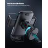imageLamicall 2025 Wider Clamp ampamp Metal Hook Car Phone Holder Vent Thick Cases Friendly Phone Holders for Your Car Mount Automobile Hands Free Cradle Air Vent for iPhone 16 15 14 13 Pro Max SmartphoneBlack